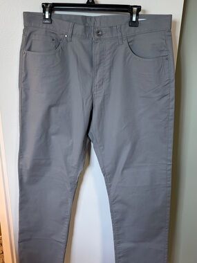 Calvin Klein Light Gray Slim Pants